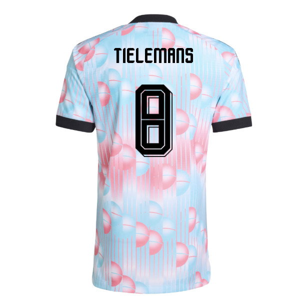 2026-2027 Belgium Authentic Away Shirt (Tielemans 8)-SoccerKits Hub | Buy Soccer Jerseys Online